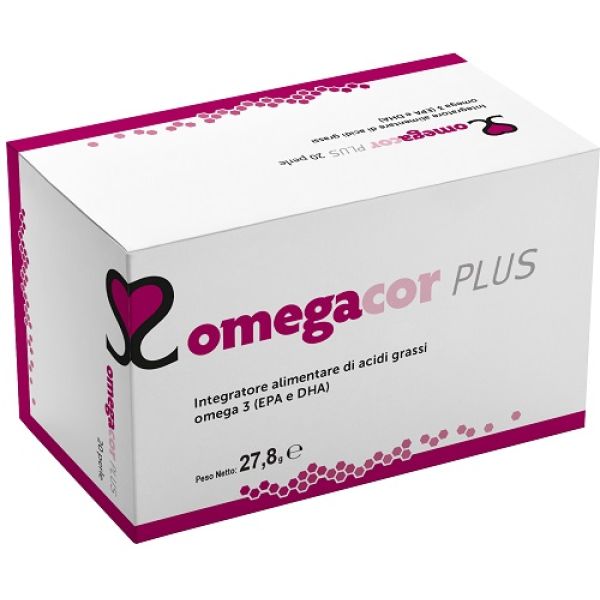 Omegacor Plus integratore di omega 20 perle