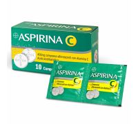 Aspirina C 400mg+240mg antinfluenzale 10 compresse effervescenti