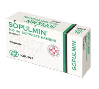 SOPULMIN*BB 10SUPP 100MG