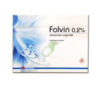 Falvin 0,2% soluzione vaginale 5 fiale 150ml
