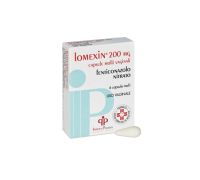 Lomexin 200mg per il trattamento di infezioni vaginali 6 capsule molli vaginali