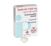 Lomexin 1000mg per il trattamento di infezioni vaginali 2 capsule molli vaginali