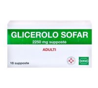 GLICEROLO SOFAR LASSATIVO 18 SUPPOSTE ADULTI