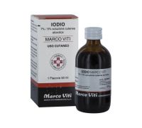Marco Viti Iodio 7% / 5% soluzione alcolica per uso cutaneo 50ml
