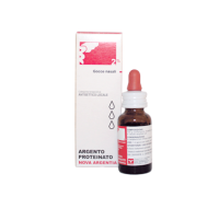 Argento Proteinato Nova Argentia 2% antisettico naso e orecchie gocce nasali e auricolari 10ml
