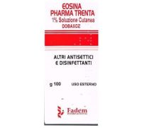 Eosina Pharma Trenta 1% antisettico disinfettante per uso esterno 100 grammi