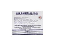 Sodio cloruro*0,9% solvente per uso parenterale 5 fiale da 5ml