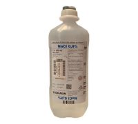 Sodio Cloruro 0,9% soluzione fisiologica in plastica 500ml