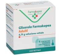 Glicerolo Farmakopea adulti lassativo 6 microclismi