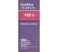 Canfora 10% soluzione  idroalcolica 100ml