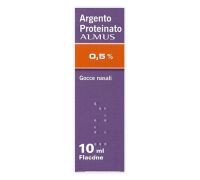 Argento Proteinato Almus 0,5% antisettico naso e orecchie gocce nasali e auricolari 10ml