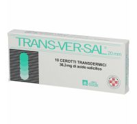TRANSVERSAL 10 CEROTTI TRANSDERMICI 36,3MG 20MM