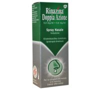 RINAZINA DOPPIA AZIONE NASO CHIUSO E RINORREA SPRAY 10 ML