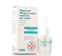 NIOGERMOX* 80MG/G SMALTO MEDICATO PER UNGHIE 6.6ML