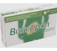 Buscopan 10mg antispastico per dolori addominali 30 compresse