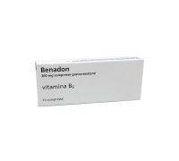 Benadon 300mg vitamina B6 10 compresse gastroresistenti