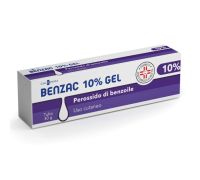 Benzac 10% antiacne gel cutaneo 40 grammi