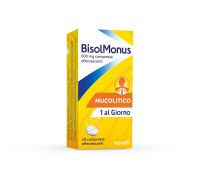 BisolMonus 600mg mucolitico 10 compresse effervescenti