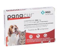 Panacur 250mg antielmintico 10 compresse