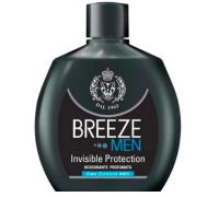 Breeze Men Invisible Protecion Deodorante Squeeze 100ml