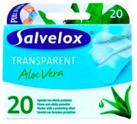SALVELOX TRANSPARENT CON ALOE 20 P