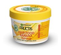 Garnier Fructis Hair Food Banana Nutriente Maschera Triplo Uso per Capelli Secchi 390ml