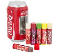 Lip Smacker Lattina Coca Cola Set Lucidalabbra Aromatizzati 6 Stick