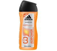Adidas Adipower Maximum Performance Shower Gel Body Hair Face 250ml