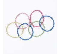 Elastico Glitter 6pz