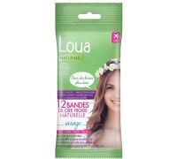 Loua Naturals Strisce Depilatorie Viso 20 Strisce