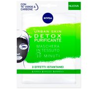 Nivea Urban Skin Detox maschera in tessuto purificante 1 pezzo