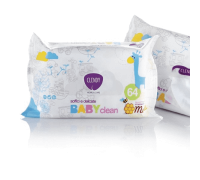 Clendy Baby Clean Salviettine Soffici e Delicate al Miele 64 salviette