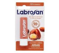 Labrosan Balsamo Labbra Argan Idratante con Burro di Cacao e Olio di Argan 1 Stick