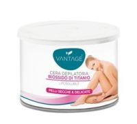 Vantage Cera Depilatoria al Biossido di Titanio per pelli secche e delicate 400ml
