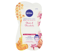 Nivea Maschera Viso Nutriente Intensiva Miele e Mandorla per Pelli Secche e Sensibili 2 Dosi