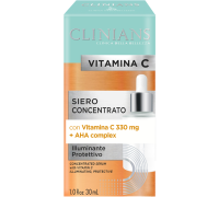Clinians Siero Concentrato Illuminante Protettivo con Vitamina C + AHA Complex 30ml