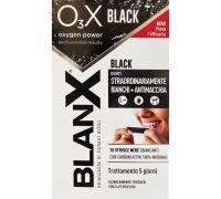 Blanx O3X Black Oxygen Power Strisce Nere Sbiancanti con Carboni Attivi 10 pezzi