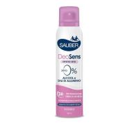 Sauber DeoSens Effetto Seta Senza Sali d'Alluminio Profumazione Fresca Fiorita Deodorante Spray 150ml