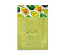 Astra Face Mask idratante nutriente maschera viso ultra sottile in tessuto 1 pezzo