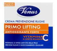 Venus Crema Prevenzione Rughe Primo Lifting Antiossidante Forte Vitamina C a Lento Rilascio 50ml