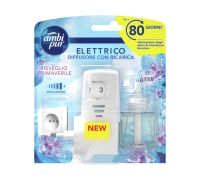 Ambipur 1 Diffusore Elettrico + 1 Ricarica liquida risveglio primaverile 20ml