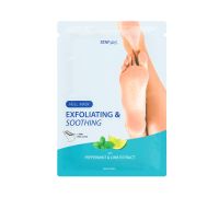 Exfoliating & Soothing Heel Mask Pepperminte & Lime