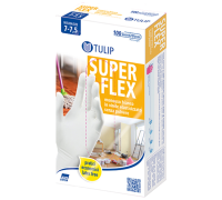 Guanti In Vinile Elasticizzato Bianco Monouso Senza Polvere Misura 7-7,5 100pz