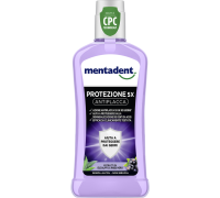 Mentadent Collutorio Protezione 5X Antiplacca Senza Alcool 400ml