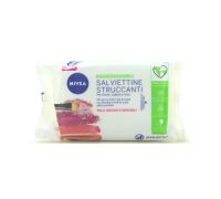 Nivea Salviettine Struccanti Delicate Viso Occhi e Labbra Per Pelli Secche e Sensibili 25 Salviette