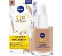 Q10 Anti-Rughe Power 3 in 1 Siero Fondotinta 02 Dark