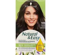 Natural&Easy Colorazione Permanente Nutriente 566 Castano Cenere