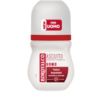 Borotalco Uomo Asciutto Profumo Ambrato Deodorante Roll-On 50ml