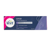 Veet Expert Crema Depilatoria Gambe e Corpo Pelli Normali e Sensibili 100ml