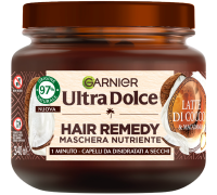 Garnier Ultra Dolce Hair Remedy Maschera Nutriente per Capelli da Disidratati a Secchi 340ml